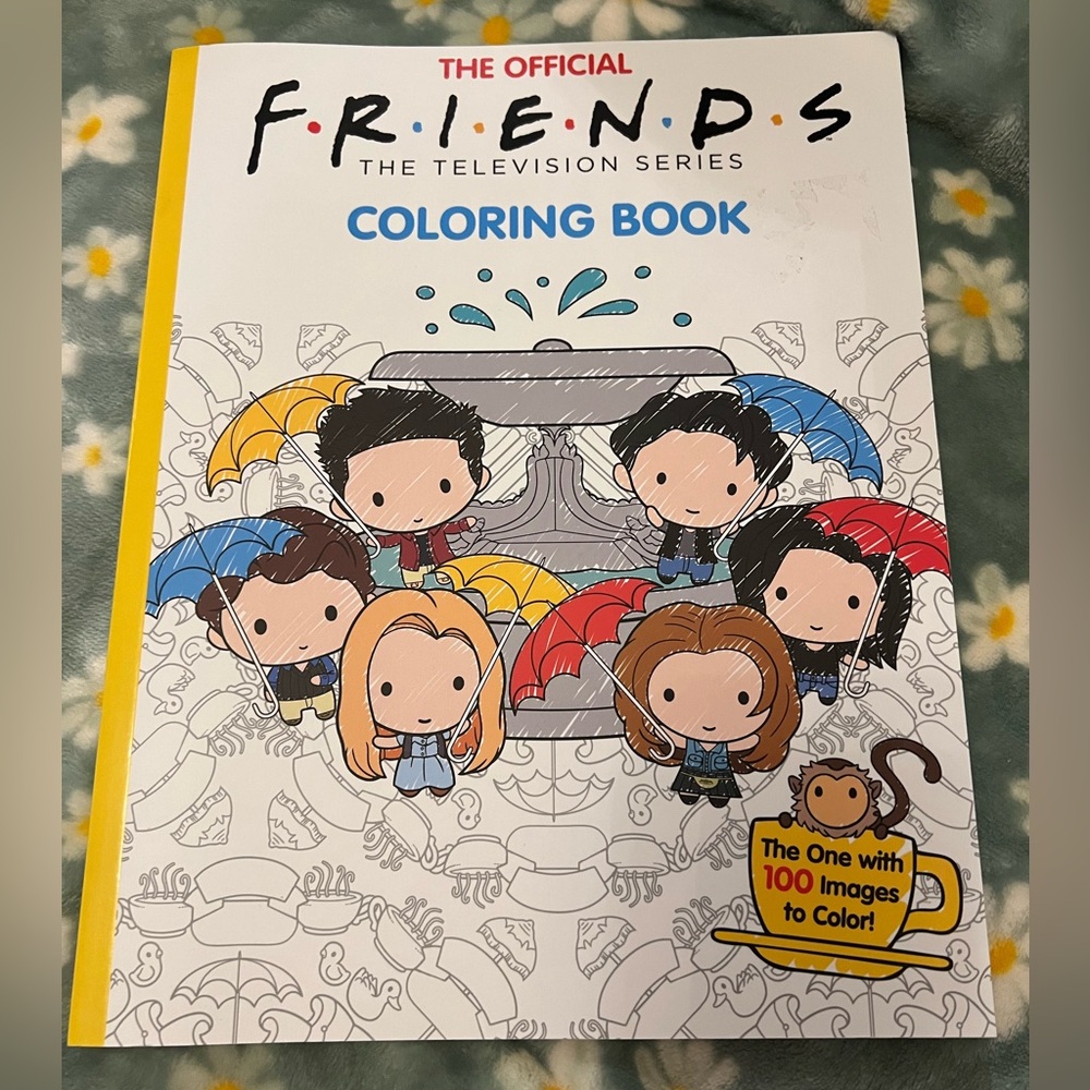 The Official FRIENDS Coloring Book